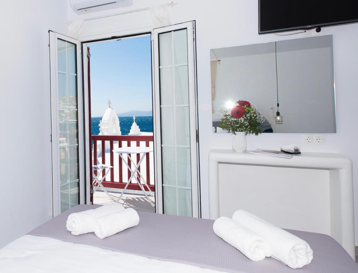 Myconian Little Venice Elite Suites With Sea View Mykonos Town 外观 照片
