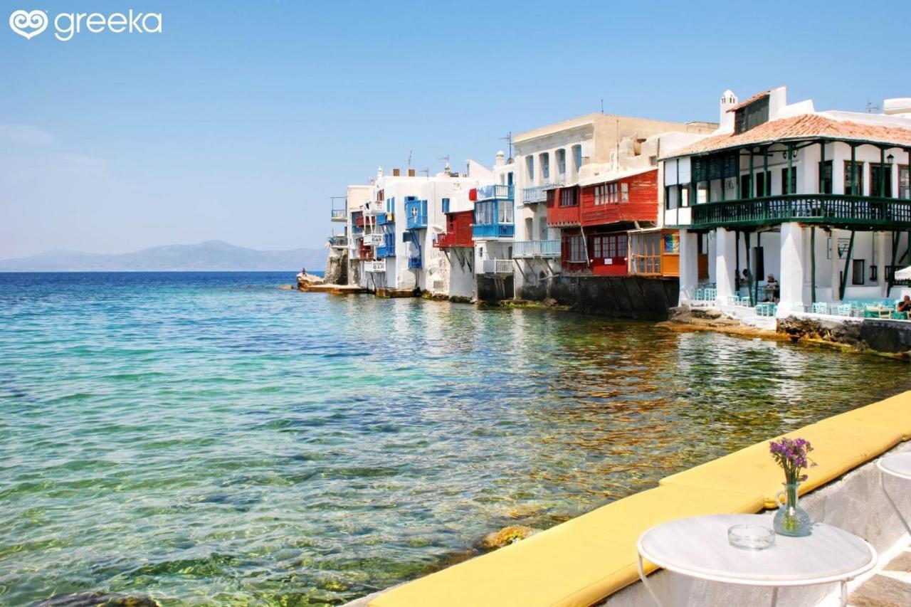 Myconian Little Venice Elite Suites With Sea View Mykonos Town 外观 照片