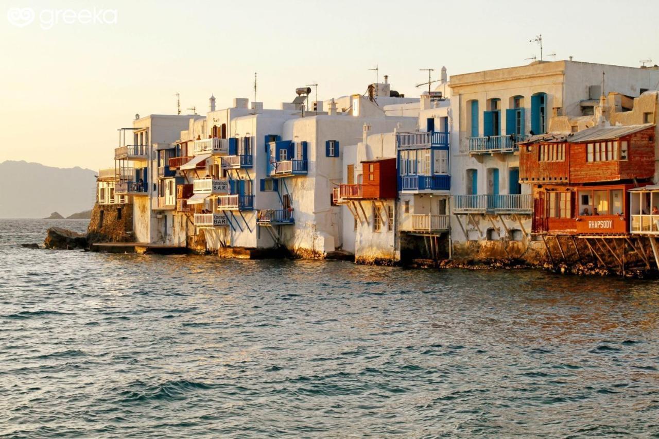 Myconian Little Venice Elite Suites With Sea View Mykonos Town 外观 照片